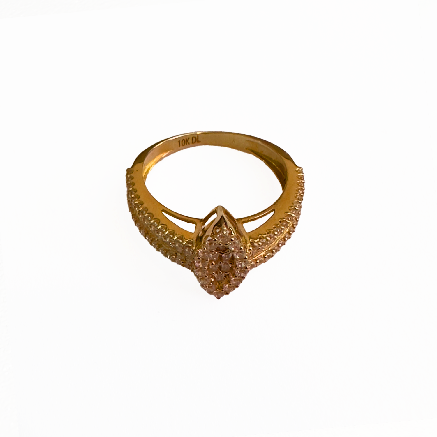 Ring Style Oval Gold 10K