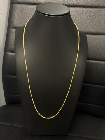 Franco Chain 1.9mm – 24 Inches 10kt