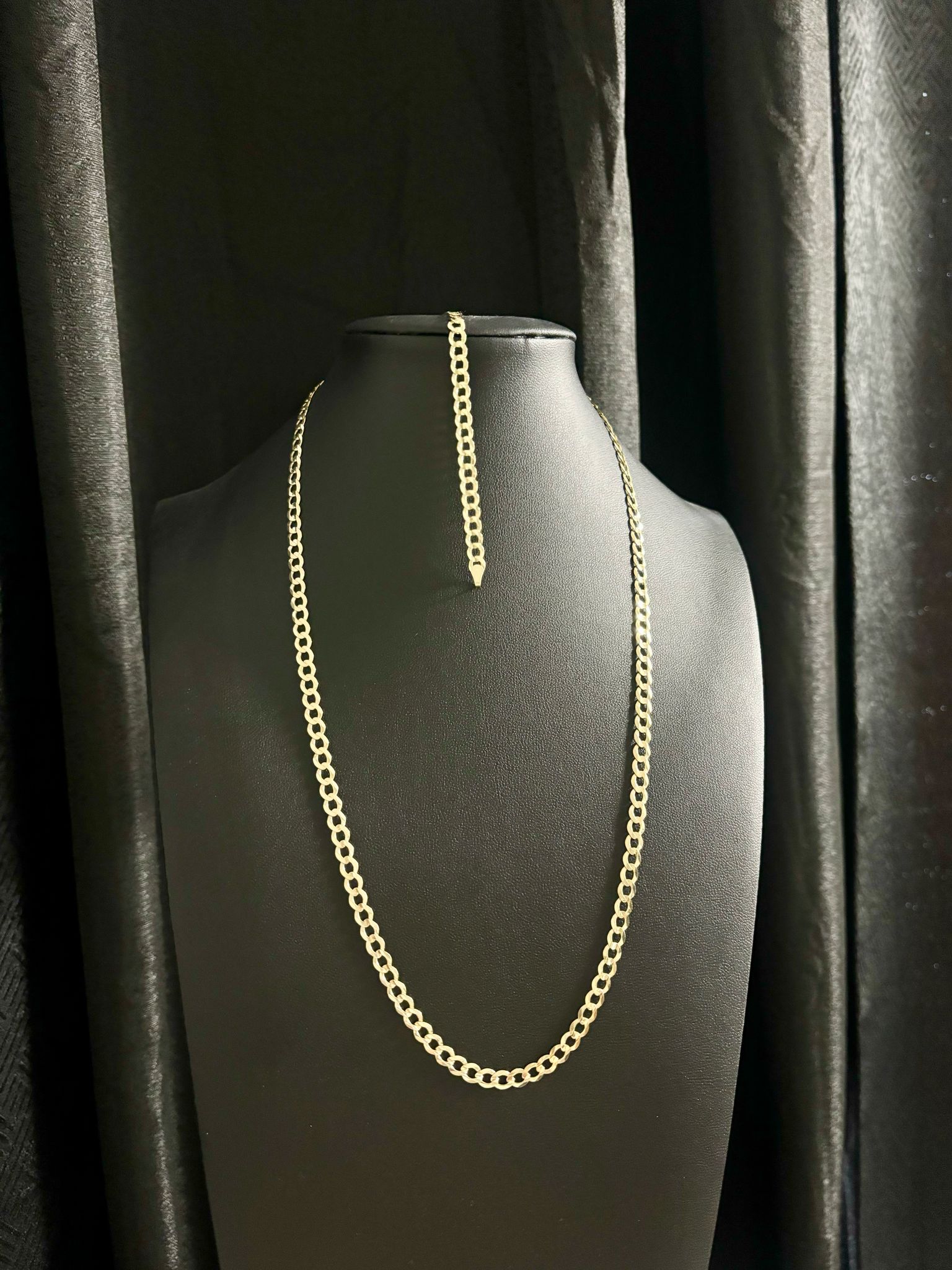 Set Chain Cuban 5 mm 10 KT