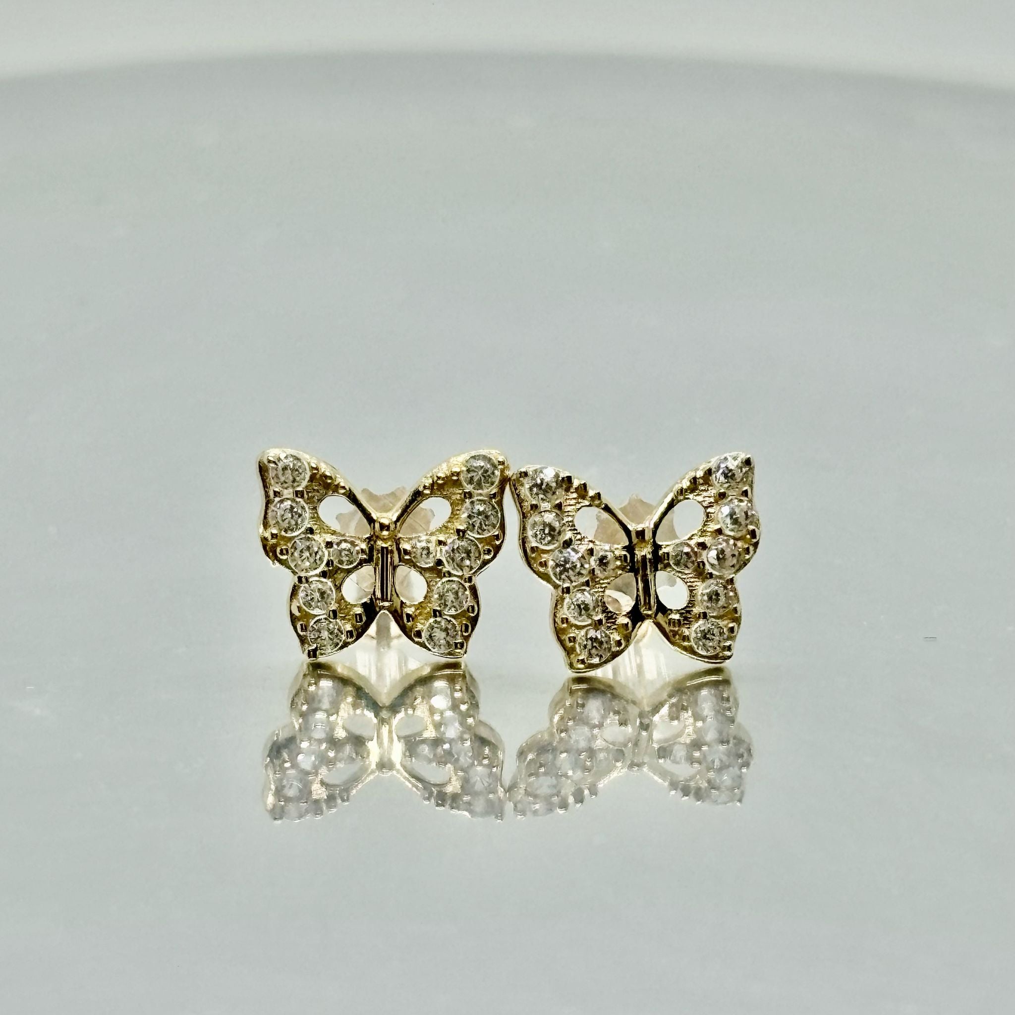 Earing Butterfly Gold 10K