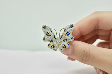 Butterfly Ring 10 KT